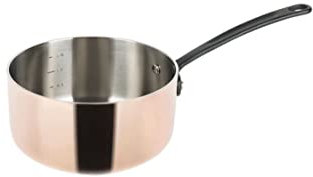SITRAM - MANDORA - 713549 - Casserole Ø16cm en Inox extérieur cuivre induction
