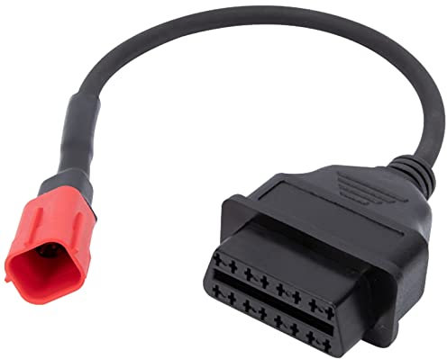 KASturbo OBD2 Diagnosekabel 6 Pin 16 Pin Adapterkabel passend für Honda Suzuki Motorrad Fehlererkennung Stecker