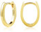 ALEXCRAFT 14K Ohrringe Gold Creolen Klein Damen Vergoldete Ohrringe Geschenk für Frauen Freundin Mama Mädchen