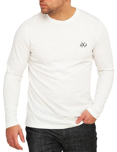 JACK & JONES Infinity Herren Langarmshirt Rise Infinity O-Neck T-Shirt