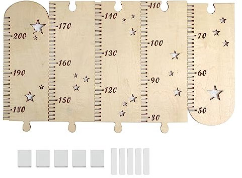 PURPLELILY 1 Set Messlatte für Kinder, Messgerät, Messwerkzeug, Zubehör für Schule, Büro, Schlafsaal, Party, Geschenk