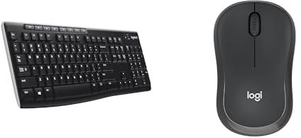 Logitech K270 Clavier sans Fil pour Windows, 2.4 GHz sans Fil, Taille Standard, Pavé Numérique, NLB AZERTY - Noir, MX Creative Console, keypad programmable 9 Touches LCD Personnalisables
