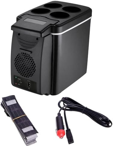 Cooler Box - Electric Cooler Box | Car Cool | Lightweight Travel Container For Food & Drinks | Compact Cold Storage For Camping Picnic Beach Outdoor Commuting Use