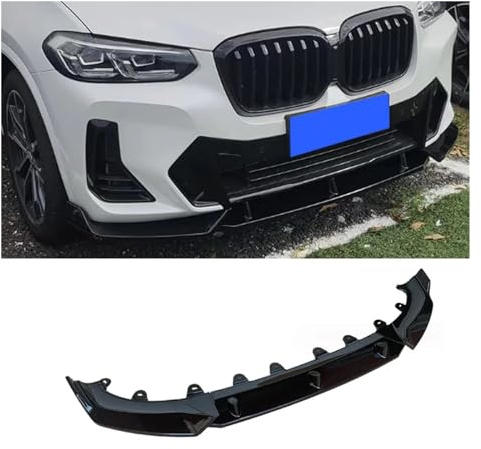 Stötfångartillbehörsset Kompatibel Med BMW X3 G01 X4 G02 iX3 G08 2021-2024 | Material: ABS, Position: Fram, Paket: 3 Stycken