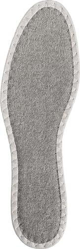Pedag Deo Fresh - die innovative Barfuß-Sohle mit Silber für geruchsfreie Füße (Gr. 36-48) + Rema Einlagenbeutel (42, Off White)