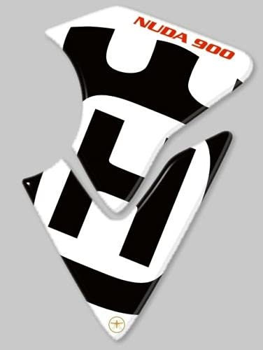 labelbike - 3D Gelharz Aufkleber Motorrad Tankpad kompatibel mit Husqvarna NUDA 900