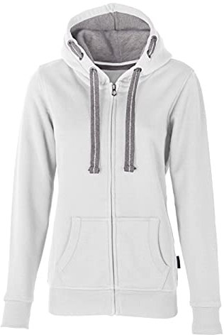 HRM Damen Jas F hoodie, Offwhite, L EU