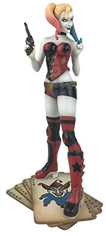 Diamond Select JOUETS JUN192385 DC Gallery Harley Quinn Rebirth PVC Figure