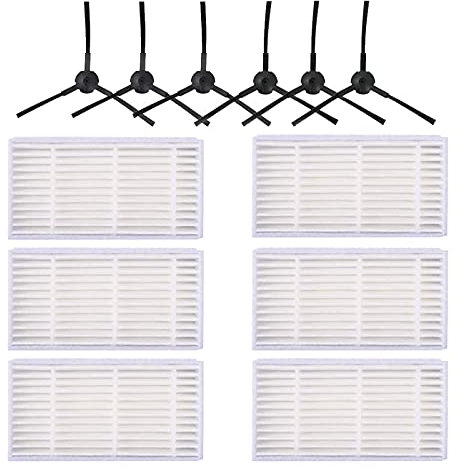 Filtro Spazzole Pezzi di Ricambio Accessori Set per Aspirapolvere Robot Medion E32 (MD 18510) E32 SW (MD 18503) MD 16192 MD 18500 MD 18501 MD 18600