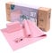 Myga Yoga Starter Kit | Komplettes Set mit Yogamatte, Yogablock & Gurt | rutschfest & Unterstützend | Ideal für Anfänger & Zuhause sowie Reisen | Rosa