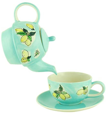 Mila Keramik Tee-Set Tea for One Tutto Limone | MI-992511