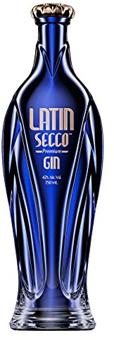 Latin Secco Gin, 70cl | Classic Dry Gin with Flavours of Juniper, Coriander, Lemon Peel, and Orange Peel