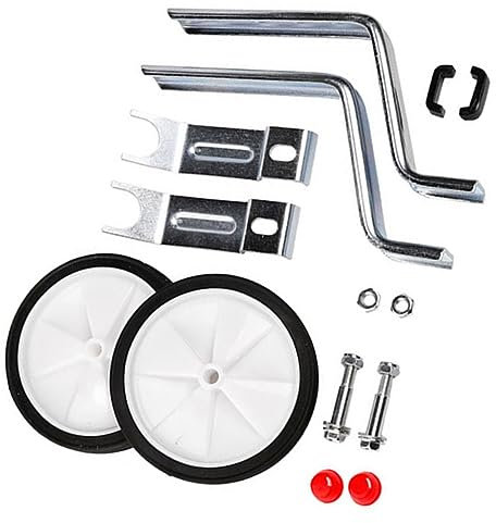 INOOMP 1 Satz Fahrradstützräder Fahrrad Stützräder Unterstützer Des Fahrradtrainings Hilfsräder Für Fahrräder Fahrrad Unruh Fahrrad Hilfsräder Austauschbar Kind Stützrad Weiches Gummi