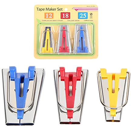 Tape Maker Patchwork Tools Diy Supplies Presser Bias Needles Bias Tape Makers