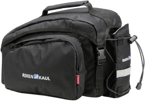 KlickFix klick-fix Unisex – Erwachsene Gepäckträgertasche, Schwarz, 10 Liter