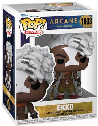 Funko Pop! TV: Arcane LOL - Ekko - Arcane: League of Legends - Figura de Vinilo Coleccionable - Idea de Regalo- Mercancia Oficial - Juguetes para Niños y Adultos - TV Fans
