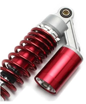 Motorrad-Stoßdämpfer Stoßdämpfer Motorrad Roller ATV RFY 2 Stück 280mm(Red)