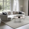 the carpet Elisa moderner Wohnzimmer Teppich, geometrisches Design, hohe Flordichte und angenehm weich, Grau, 80 x 150 cm