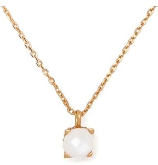 Kate Spade New York Little Luxuries 6mm square pendant