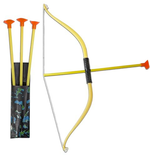 Quickdraw Kinder Bogen und Pfeil Set Kunststoff Spielzeug Schießen Spielset Wild West Cowboys Indianer Outdoor Garten Spiel Bogenschießen