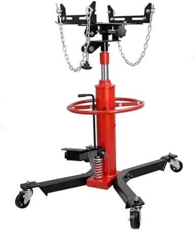 DGOINGPI Accesorios para Gatos Gato de transmisión telescópico hidráulico de Alta elevación, 0,5 T, Utilizado para Caja de Cambios de Coche de Alta elevación Elevador Coche(Red)