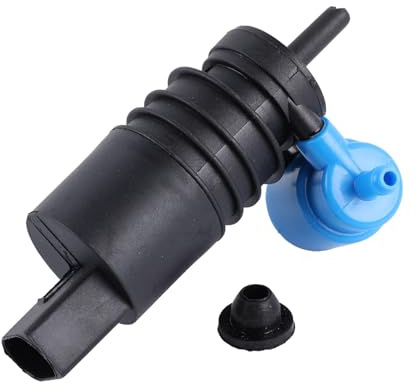 1K6955651 Bomba de agua de lavado para sistema de limpieza de parabrisas, bomba de limpiaparabrisas de repuesto para Golf 4, 5, 6, 7, Polo, Passat, A3, A4, A6 1J6955651 1T0955651A