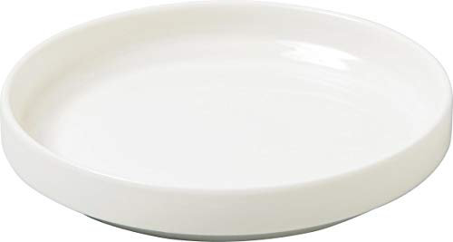 IHR Porzellan-Kerzenuntersetzer, 12 cm, Weiß