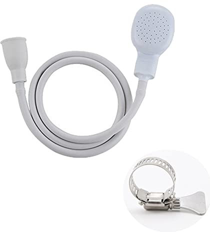 SPORTARC Pommeau de Douche pour Baignoire et Lavabo, Tuyau de Lavage des Cheveux, Robinet à Connexion Rapide pour Animaux Domestiques, Shampooing