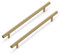LONTAN 10 Pack Kitchen Cupboard Handles 160mm Drawer Handles Champagne Bronze Kitchen Door Handles Cabinet Handles Stainless Steel Wardrobe Door Handles Bathroom Handles Cupboard Door Handles