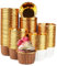 120 Stück Mini Muffins Papierförmchen Cupcake Förmchen Muffinförmchen Papier ölbeständig Wasserdicht Backförmchen Muffinform Papier Minimuffinform Muffin Förmchen für Hochzeit Geburtstag Party