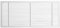 Liveinu Rejilla rectangular de Aluminio, Rejilla de Ventilación Cubierta para Salida de Aire, Adecuado para techo de cocina y baño, blanco 1, 60x60cm