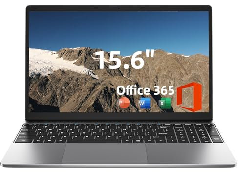 jumper Laptop, 15.6 inch HD Display, Windows 11, 5205U Processor, 4GB RAM 128GB SSD, 38Wh Battery, Dual Stereo Speakers, USB3.0, Office 365 1-Year Subscription, Keyboard Film UK.