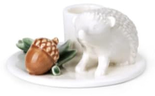 Dottir Nordic Design Winter Stories Hedgehog Candlestick
