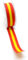 1,5 cm x 2 metros. cinta bandera española rollo de tela para artes y manualidades. coser tela. Decoración de la bandera de España.
