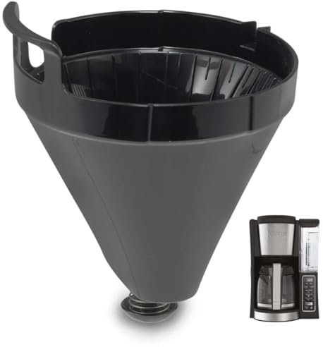 Replacement Coffee Maker Brew Basket For Ninja, Compatible with CE200 and CE201 Models, Black