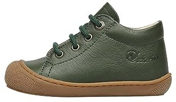 Naturino Cocoon-Zapatos de Piel para Primeros Pasos, Verde Oscuro 19