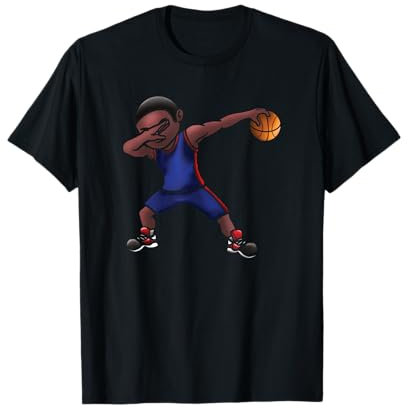 Dunking Basketball Spieler Korbleger Sport Grafik T-Shirt