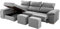 SHIITO 2-Sitzer-Sofa mit Chaiselongue rechts, Modell Kenia