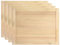 Bounv Lamellentüren 4er Pack Schranktür Möbeltür Offene Lamellen Holztür für Schränke Massivholz Kiefer 39,5x59,4 cm