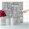 FoLIESEN Fliesenaufkleber - Deko-Bild für Bad, Küche, Badezimmer - Dekoration Fliesen-Bild selbstklebend - Steinmauer, Fliese - Bild (BxH):15x20 cm - 45x40 cm / 6-tlg.