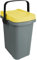 Home Centre 7L Eco System Organic Kitchen Food Waste Odour-Proof Compost Bin with Yellow Lid