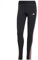 adidas 3 Stripes Leggings Donna, Black/Semi Pink Spark, S