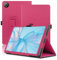 Funda para Blackview Tab 80, 10 Inch, Blackview Tab 80 Tablet Funda, Funda Protectora Plegable con Soporte para Lápiz y Correa para la Muñeca, Protección Total. (Rojo)