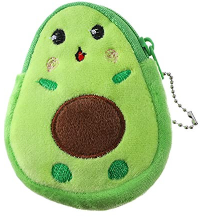 JUCHRZEY Mode Frauen Avocado Form Kreative Geldbörse Hängen Anhänger Casual Damen Mädchen Nette Kleine Geldbörse