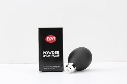 NM BEAUTY Powder Refillable Silicone Powder Dispenser Spray Bottle