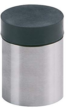 HERMAT Wandtürstopper 3692 TS - 60 mm Länge - Edelstahl matt - Türstopper, Anschlagschutz, Wandschutz, Puffer