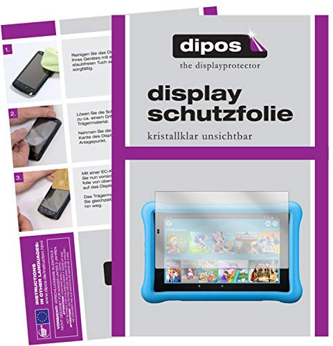 dipos I 1x Screen Protector for Amazon Fire HD 10 Kids (2019) Protection Films clear