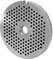 WOLFCUT Inox Lochscheibe Gr. 7-2,0 mm Bohrung - Kompatibel/Ersatz mit alle gängigen Fleischwölfe Größe 7 – z.B.: Bosch MUM6/MUM7 - Jupiter Größe 7, Kenwood A900, Regina BME 7 und viele mehr.