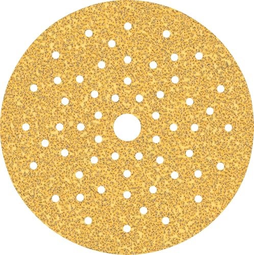 Bosch Professional 50x Feuilles abrasives Expert C470 multi-trous (pour Bois dur, Peinture sur bois, Ø 150 mm, Grain 40, Accessoires Ponceuse excentrique)