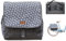 millybo BETSIE Single Gepäckträgertasche Fahrradtasche Gepäckträger Tasche Fahrrad Tasche viele Muster (105.002 Graphite)